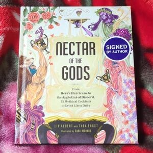 Nectar Of The Gods Cocktail Making Book Signed By Author